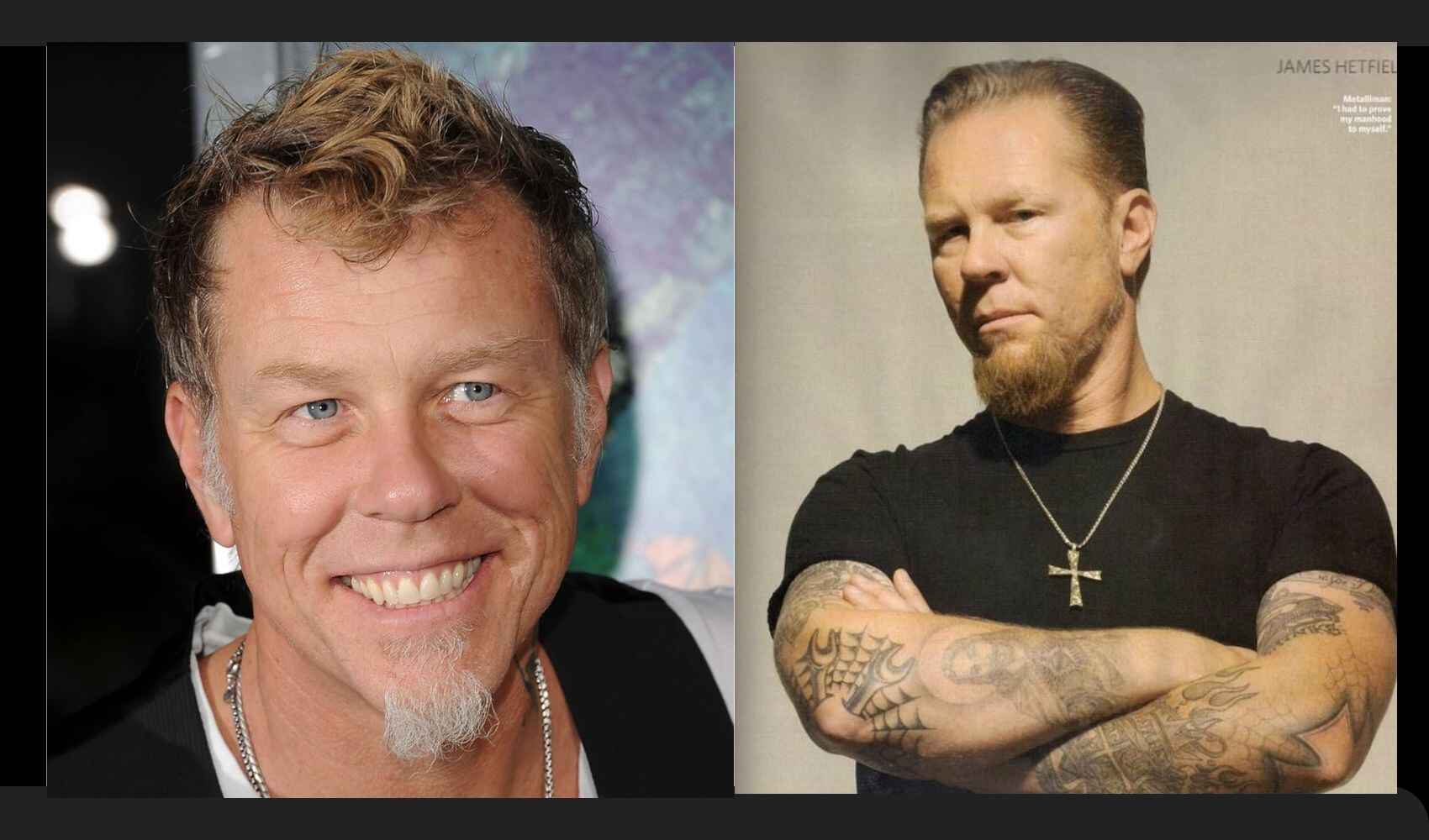 James Hetfield Height